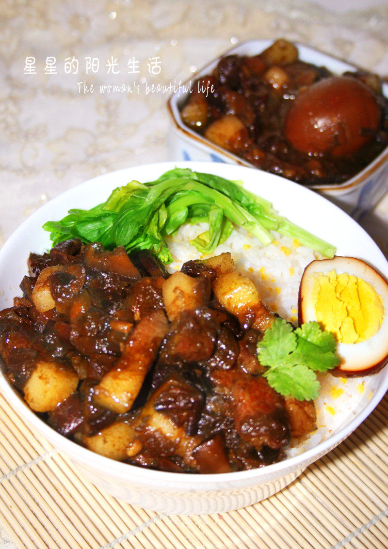 台式卤肉饭的做法_【绝对好吃的卤肉】台式卤肉饭_台式卤肉饭怎么做_菜谱_美食天下