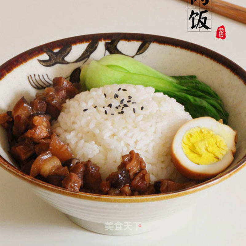 卤肉饭的做法_卤肉饭怎么做_zeychou的菜谱_美食天下
