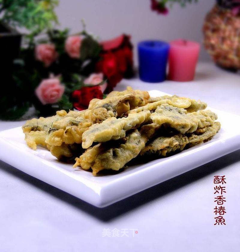 酥炸香椿鱼的做法_京味儿时令小菜“酥炸香椿鱼”_酥炸香椿鱼怎么做_大炒勺的菜谱_美食天下