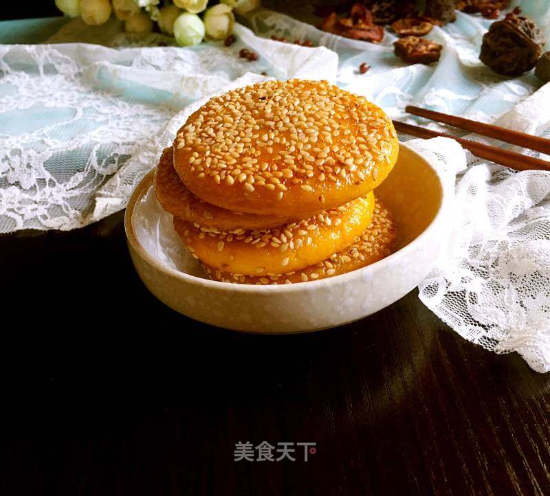 南瓜饼的做法_南瓜饼怎么做_爱美食的骏宝妈的菜谱_美食天下