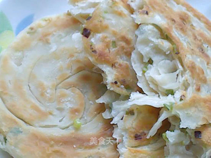 家常葱油饼的做法_家常葱油饼怎么做_菜谱_美食天下