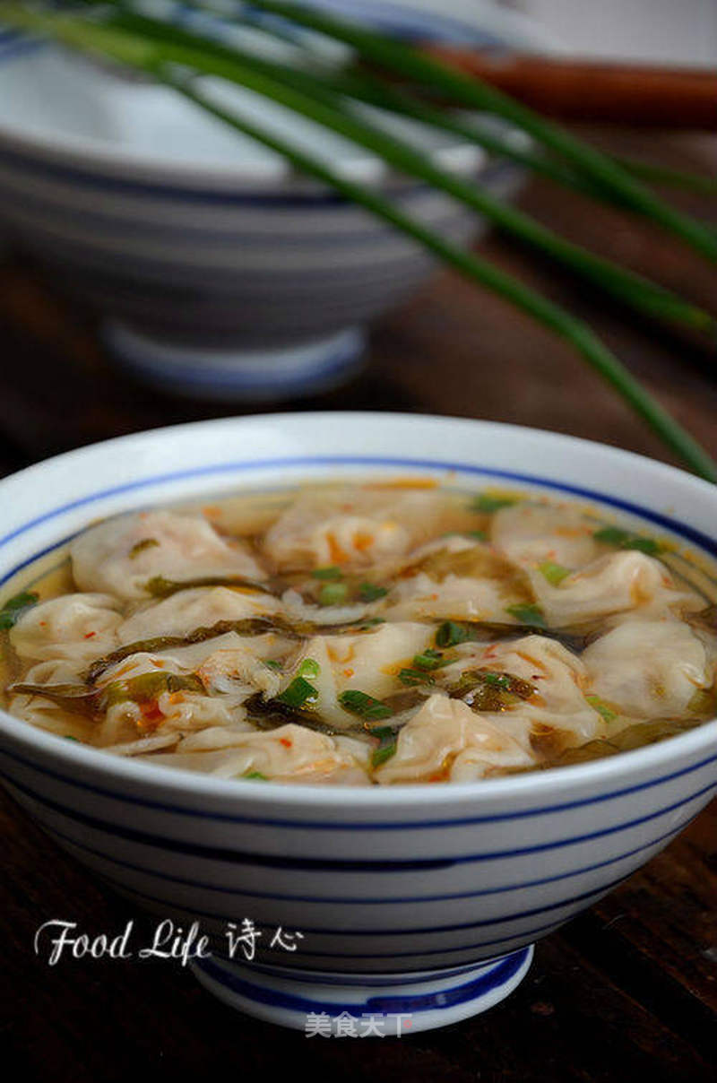 ‬鲜肉虾皮馄饨的做法_【‬鲜肉虾皮馄饨】 — 快速美味的吃早餐_‬鲜肉虾皮馄饨怎么做_诗心的菜谱_美食天下