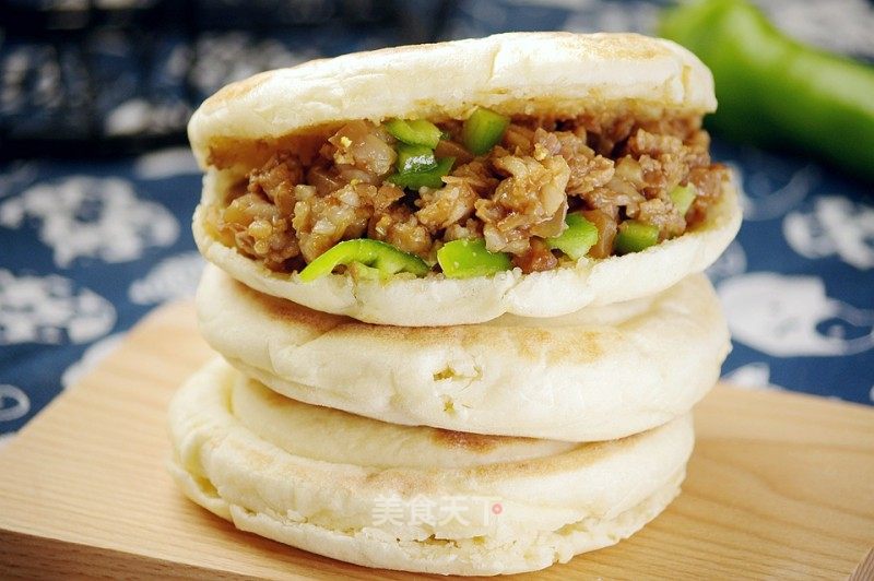 肉夹馍的做法_肉夹馍怎么做_伍加叁宝妈的菜谱_美食天下