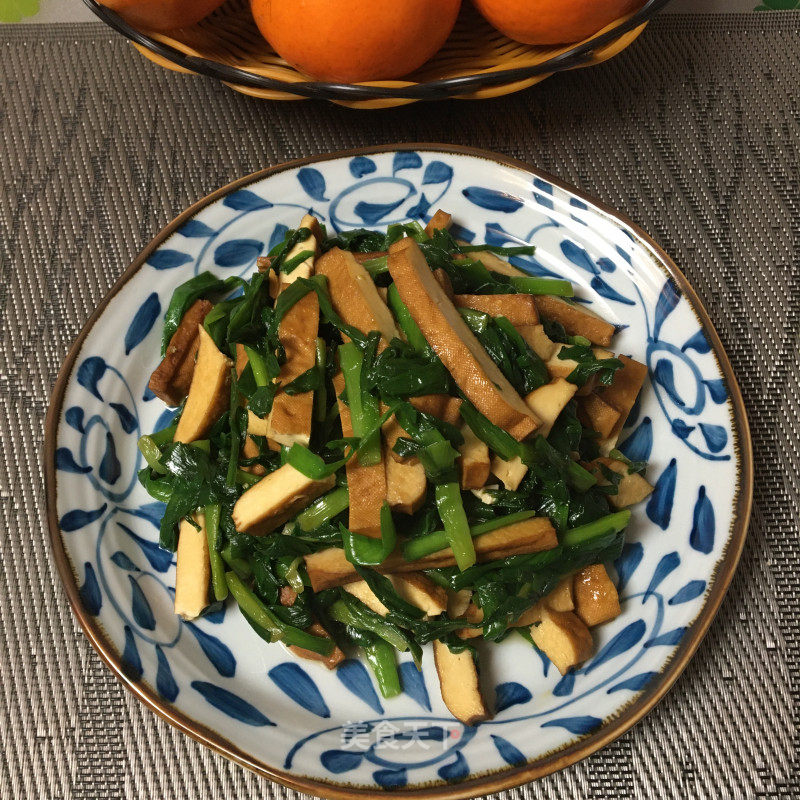 香干炒韭菜的做法_香干炒韭菜怎么做_RLing的菜谱_美食天下
