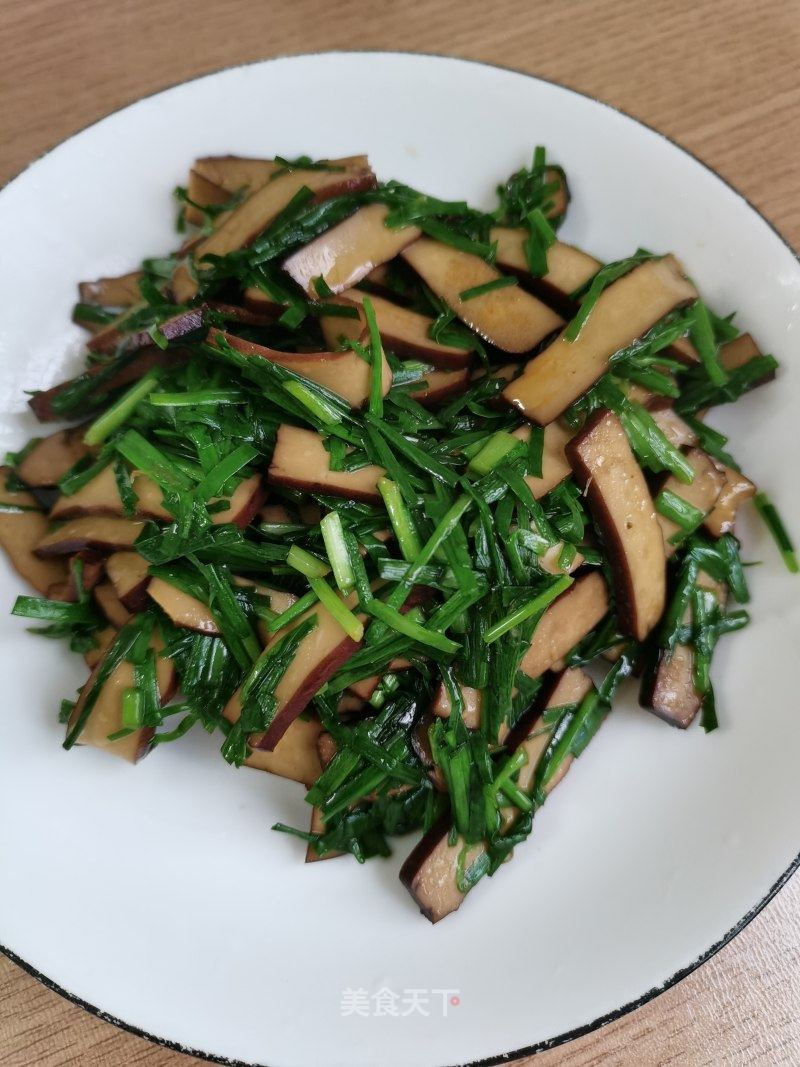 韭菜炒香干的做法_韭菜炒香干怎么做_爱在夏郢的菜谱_美食天下