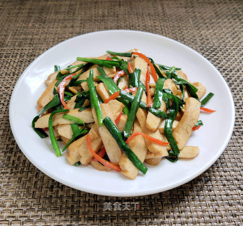 香干炒韭菜的做法_香干炒韭菜怎么做_零下一度0511的菜谱_美食天下