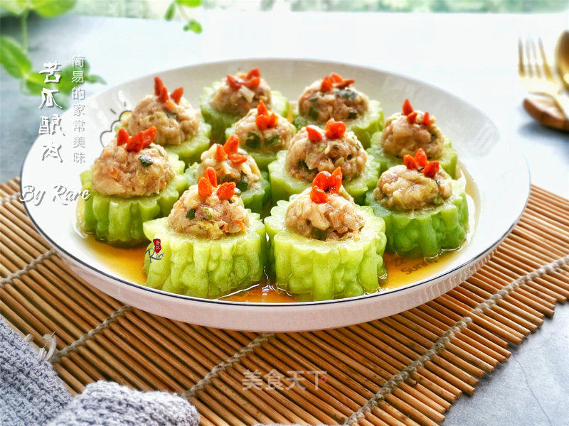 苦瓜酿肉的做法_苦瓜酿肉怎么做_Rare食记的菜谱_美食天下