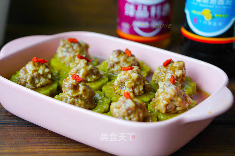 苦瓜酿肉的做法_苦瓜酿肉怎么做_辽南蟹的菜谱_美食天下