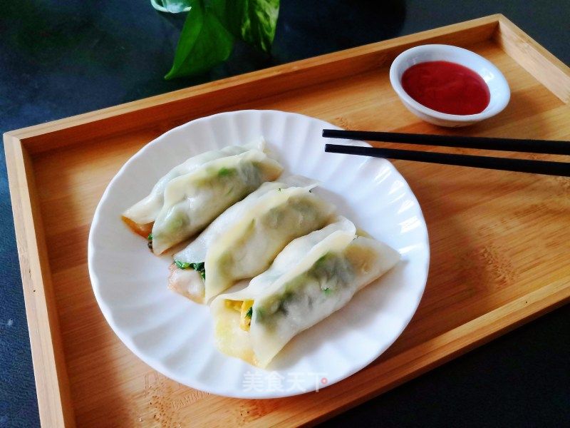 韭菜锅贴的做法_韭菜锅贴怎么做_星愿1236的菜谱_美食天下