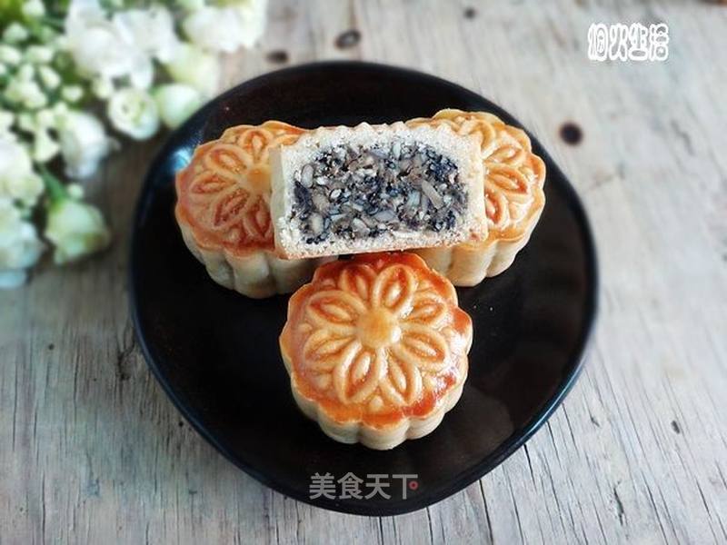 五仁月饼的做法_五仁月饼怎么做_清欢的烟火生活的菜谱_美食天下