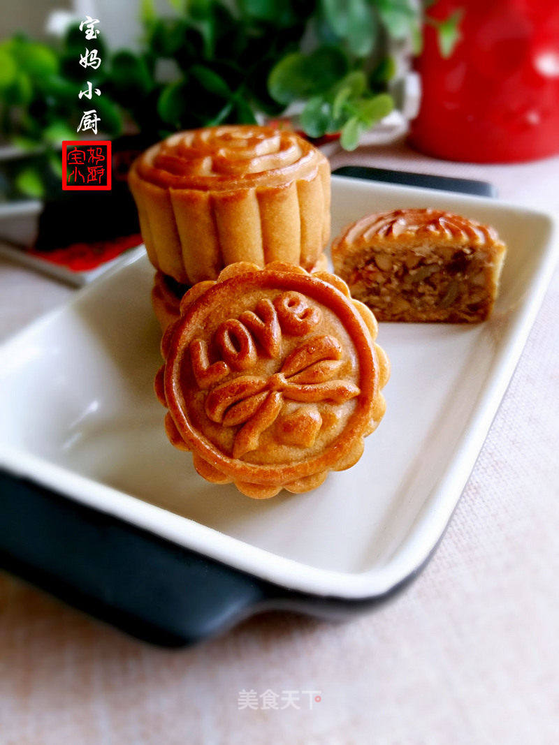 广式五仁月饼的做法_广式五仁月饼怎么做_宝妈小厨.的菜谱_美食天下
