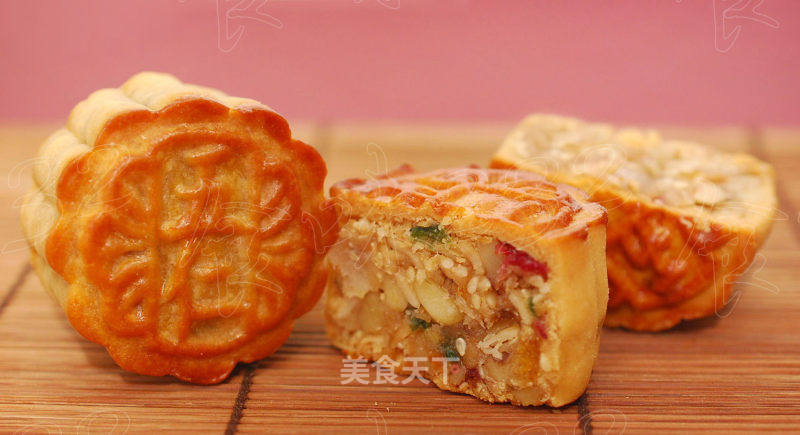 广式五仁月饼的做法_广式五仁月饼怎么做_菜谱_美食天下
