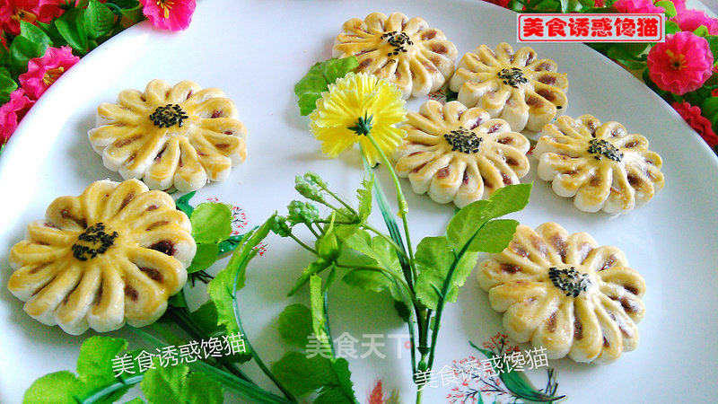 香甜菊花酥的做法_香甜菊花酥怎么做_美食诱惑馋猫的菜谱_美食天下