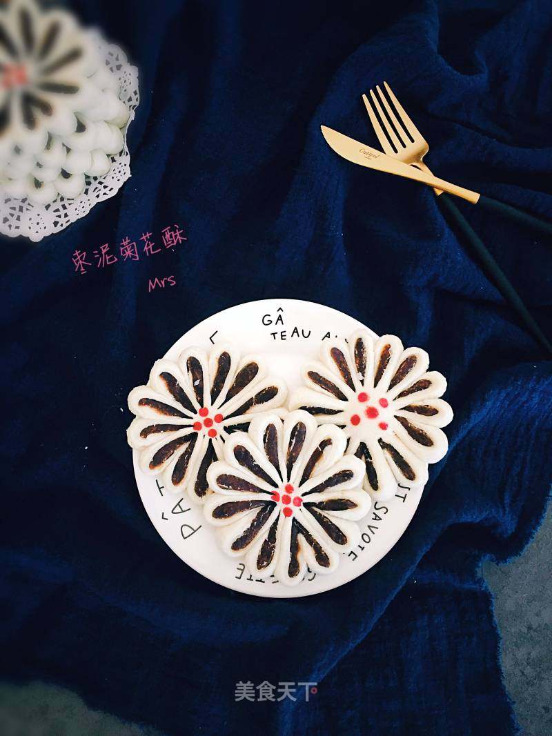 枣泥菊花酥的做法_枣泥菊花酥怎么做_美美俏厨娘的菜谱_美食天下