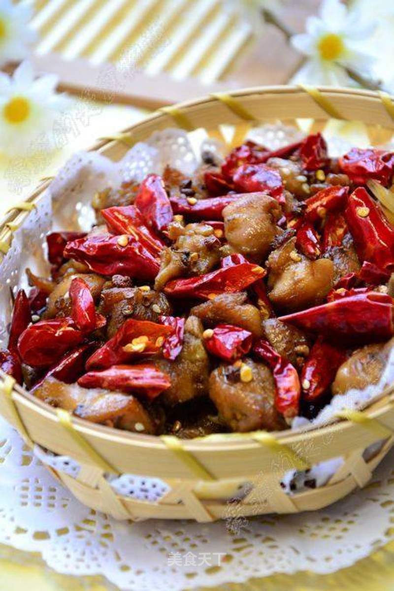 辣子鸡的做法_辣子鸡怎么做_菜谱_美食天下