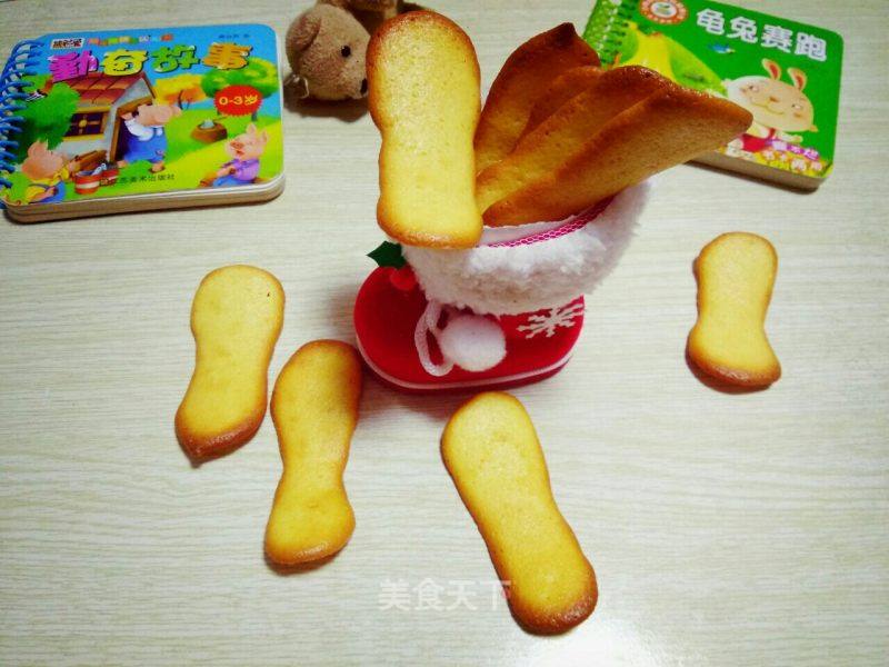 手指饼干的做法_#烤箱美食#手指饼干_手指饼干怎么做_hb俗人的菜谱_美食天下