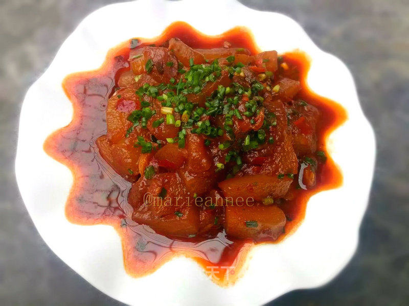 红烧冬瓜的做法_红烧冬瓜怎么做_marieanne的菜谱_美食天下