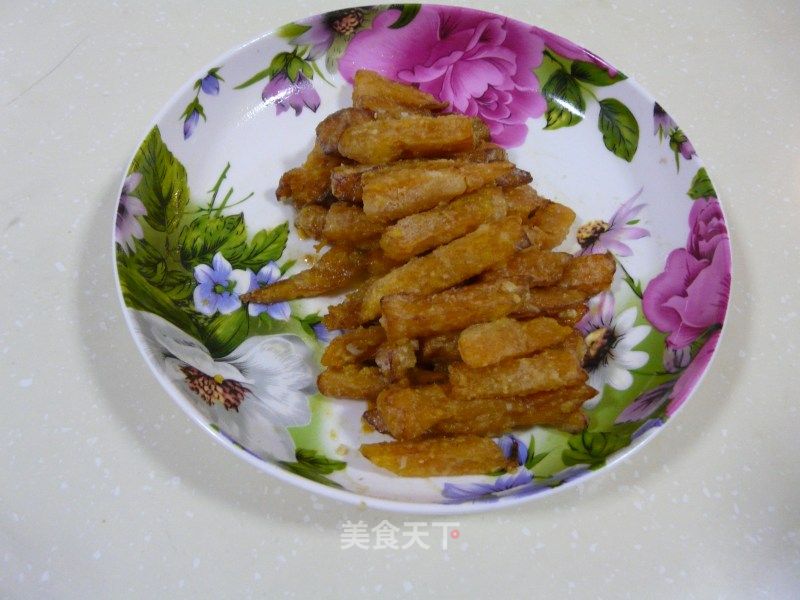 咸蛋黄焗南瓜的做法_咸蛋黄焗南瓜怎么做_菜谱_美食天下