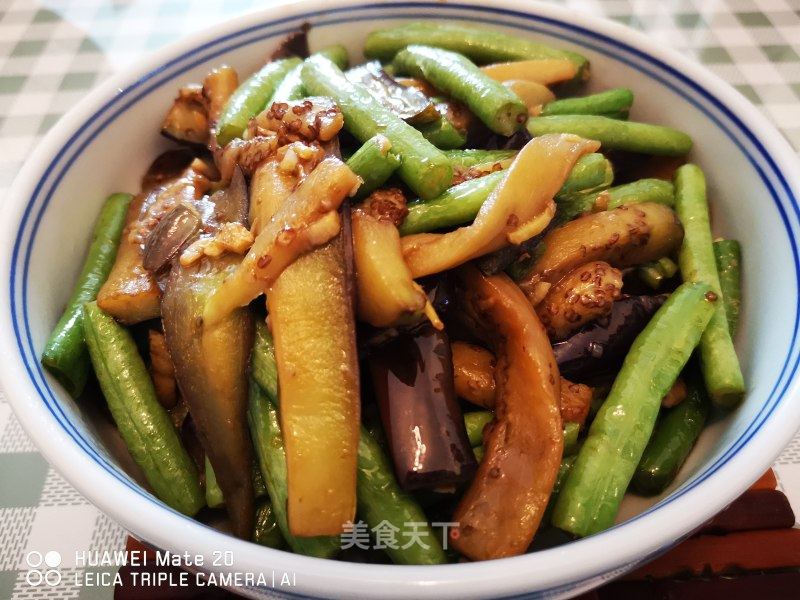豆角烧茄子的做法_豆角烧茄子怎么做_凤梨小厨房的菜谱_美食天下