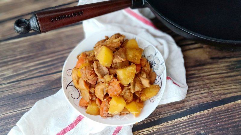 鸡腿炖土豆的做法_鸡腿炖土豆怎么做_莎糖家的菜谱_美食天下