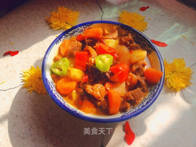 西红柿炖牛腩的做法_西红柿炖牛腩怎么做_一溪月的菜谱_美食天下