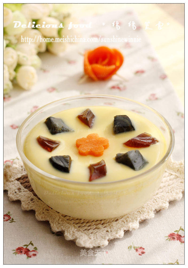 三鲜豆腐鸡蛋羹的做法_简单营养美味——三鲜豆腐鸡蛋羹_三鲜豆腐鸡蛋羹怎么做_sunshinewinnie的菜谱_美食天下