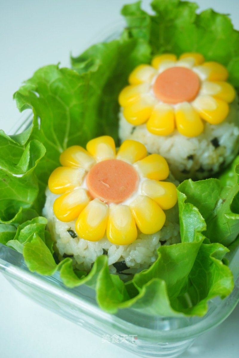 向日葵饭团的做法_向日葵饭团怎么做_馋嘴侬侬的菜谱_美食天下
