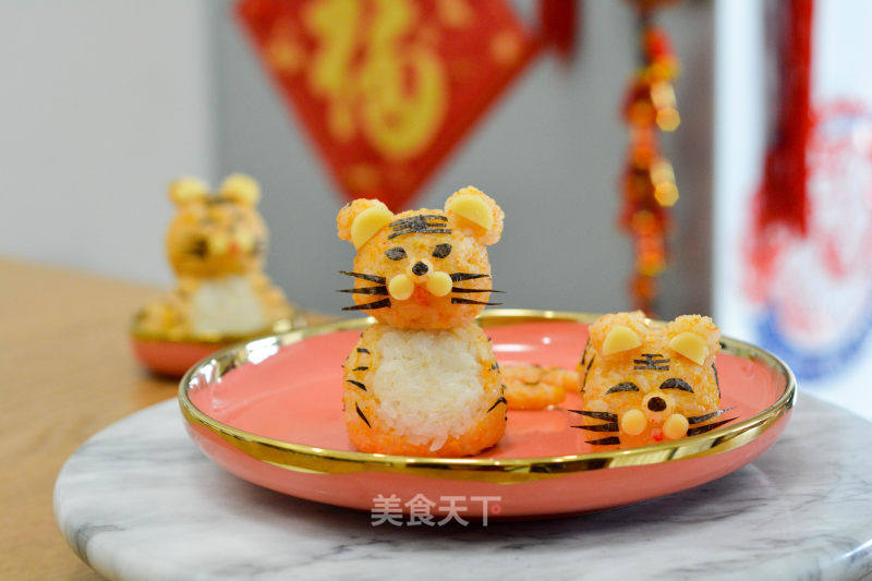 小老虎南瓜饭团的做法_小老虎南瓜饭团怎么做_Meggy跳舞的苹果的菜谱_美食天下