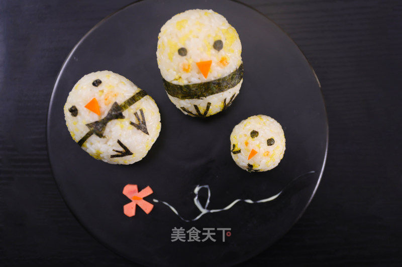 卡通饭团的做法_卡通饭团怎么做_阿福美食记的菜谱_美食天下