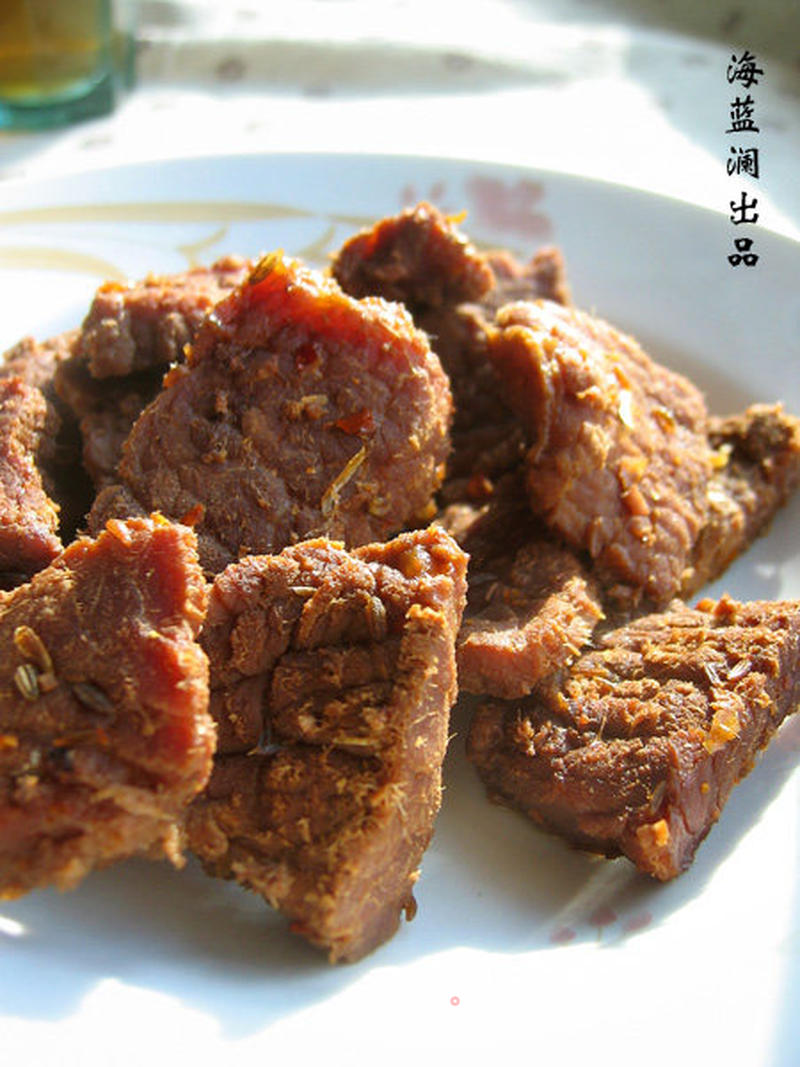 秘制牛肉干的做法_秘制牛肉干怎么做_菜谱_美食天下