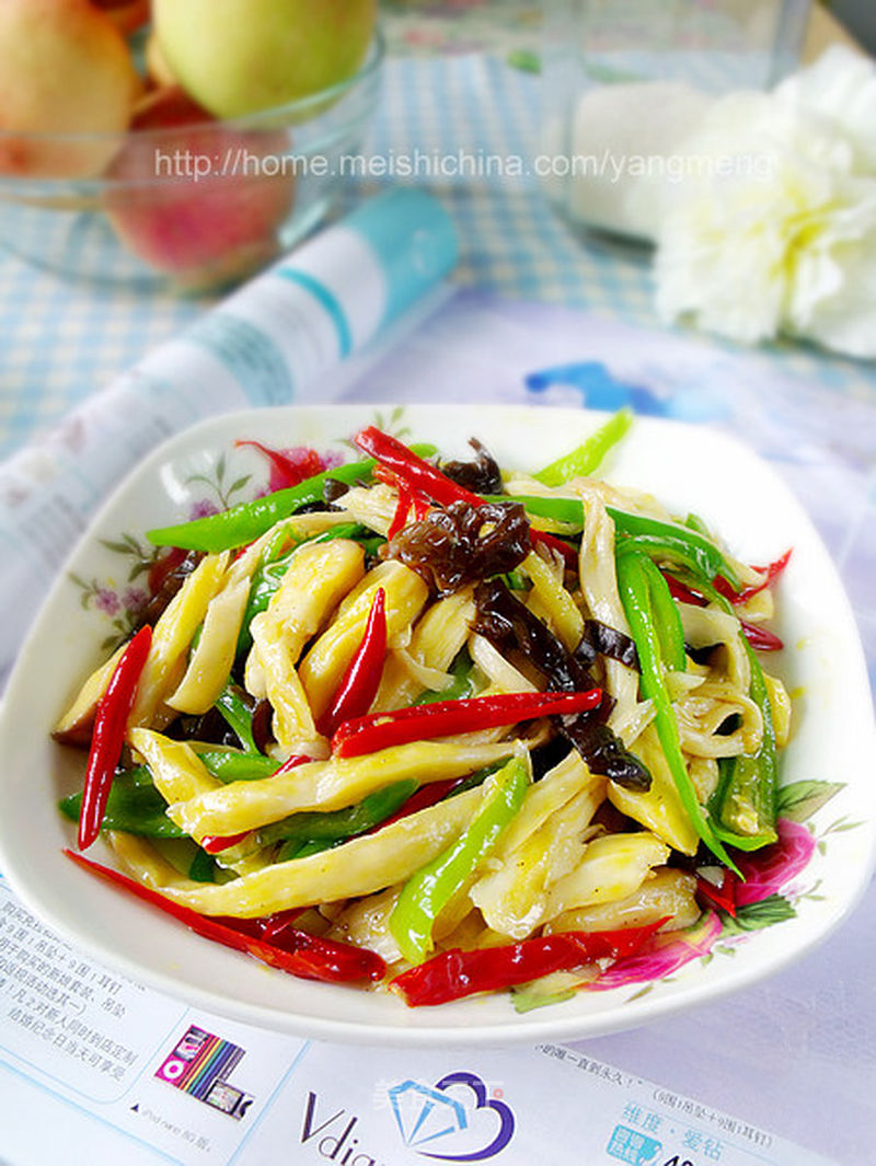 手撕杏鲍菇的做法_手撕杏鲍菇怎么做_菜谱_美食天下