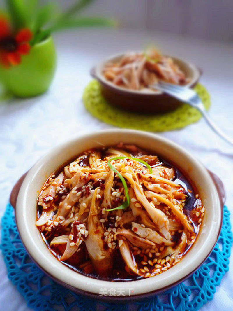 棒棒鸡丝的做法_棒棒鸡丝怎么做_糖芯厨房的菜谱_美食天下