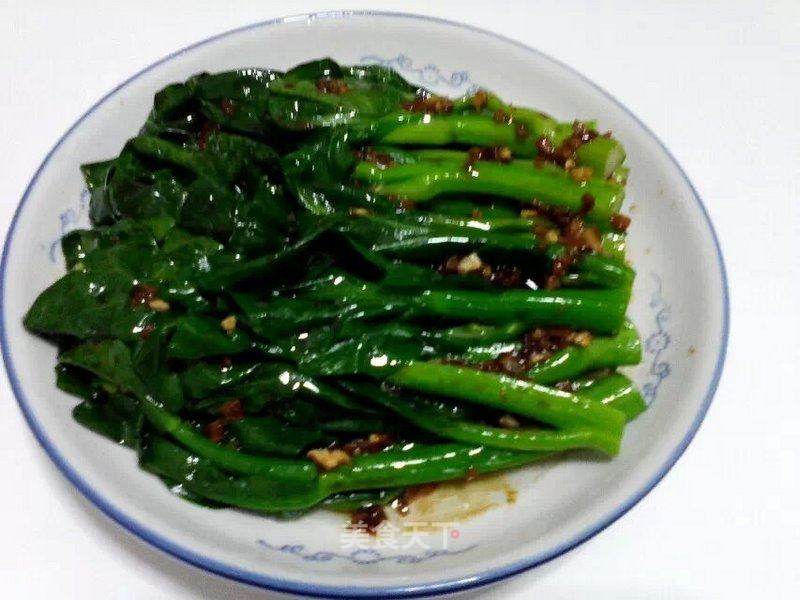 白灼菜心的做法_白灼菜心怎么做_美凤厨房的菜谱_美食天下
