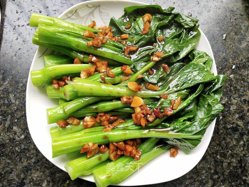 白灼菜心的做法_白灼菜心怎么做_秋山尾的菜谱_美食天下