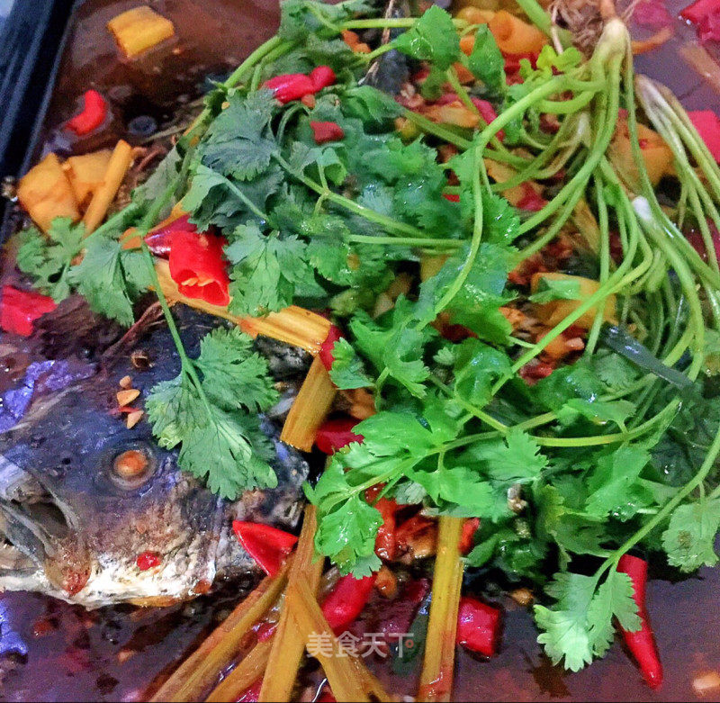 香辣泡椒烤鱼的做法_香辣泡椒烤鱼怎么做_fullmoonwl的菜谱_美食天下