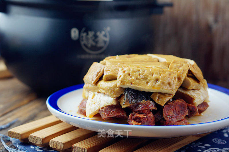 豆干腊味合蒸的做法_【常德】豆干腊味合蒸_豆干腊味合蒸怎么做_牛妈厨房的菜谱_美食天下