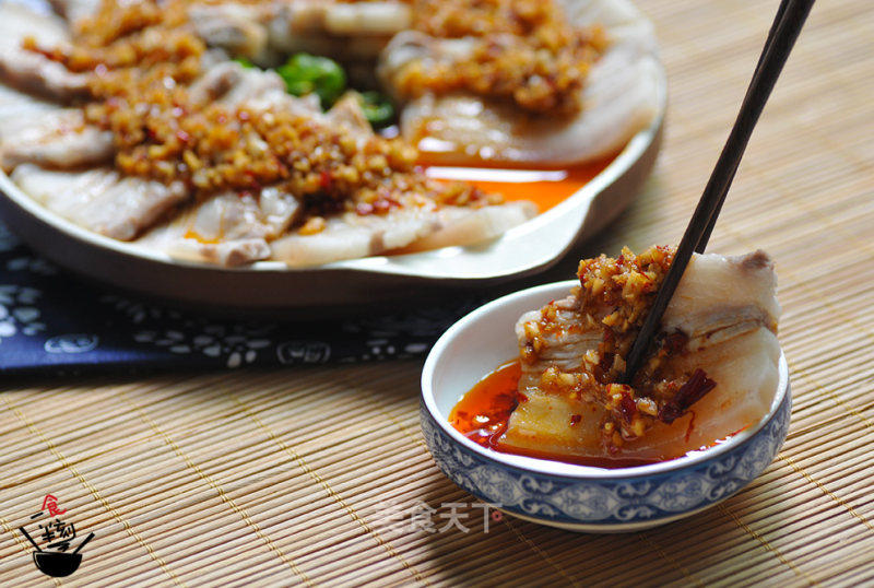 蒜泥白肉的做法_蒜泥白肉怎么做_一食半刻的菜谱_美食天下