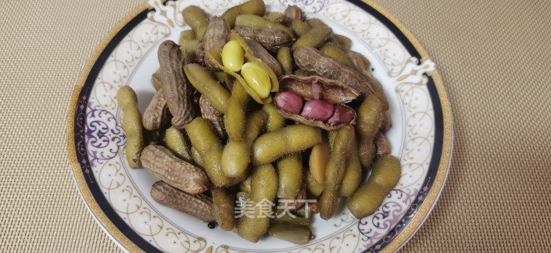 五香毛豆花生的做法_五香毛豆花生怎么做_加菲猫私厨的菜谱_美食天下