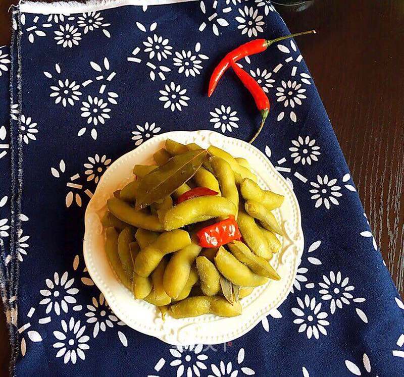 五香毛豆的做法_五香毛豆怎么做_爱美食的骏宝妈的菜谱_美食天下