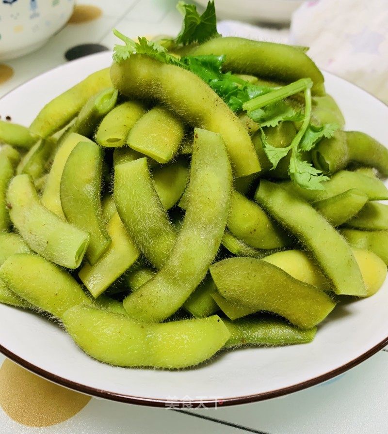 五香毛豆的做法_五香毛豆怎么做_淏妈小厨房的菜谱_美食天下