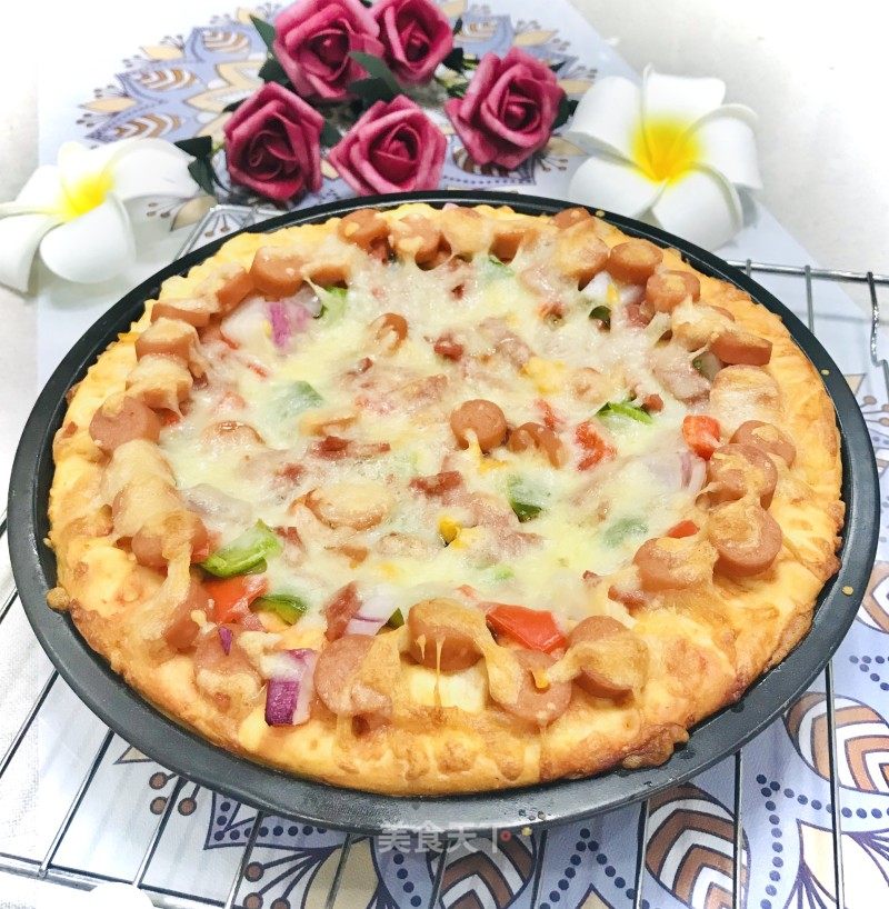 披萨的做法_披萨怎么做_四月豆的菜谱_美食天下