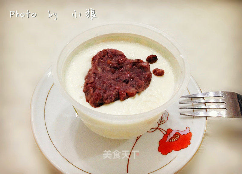 红豆双皮奶的做法_夏日甜品—-红豆双皮奶_红豆双皮奶怎么做_小狼之之的菜谱_美食天下