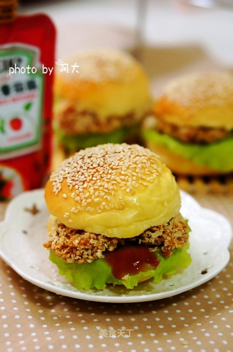 小汉堡的做法_小汉堡怎么做_阿大^.^的菜谱_美食天下