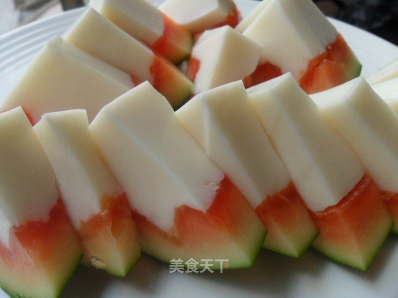 木瓜椰奶冻的做法_木瓜椰奶冻怎么做_Danbao的菜谱_美食天下