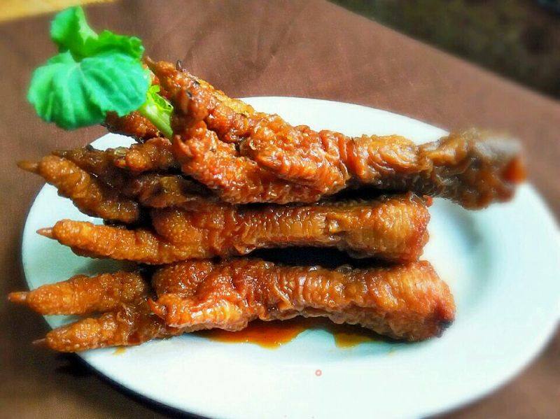 虎皮鸡爪的做法_虎皮鸡爪怎么做_YK演堃的菜谱_美食天下