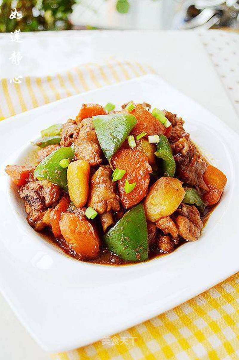 新疆大盘鸡的做法_新疆大盘鸡怎么做_如莲静心的菜谱_美食天下