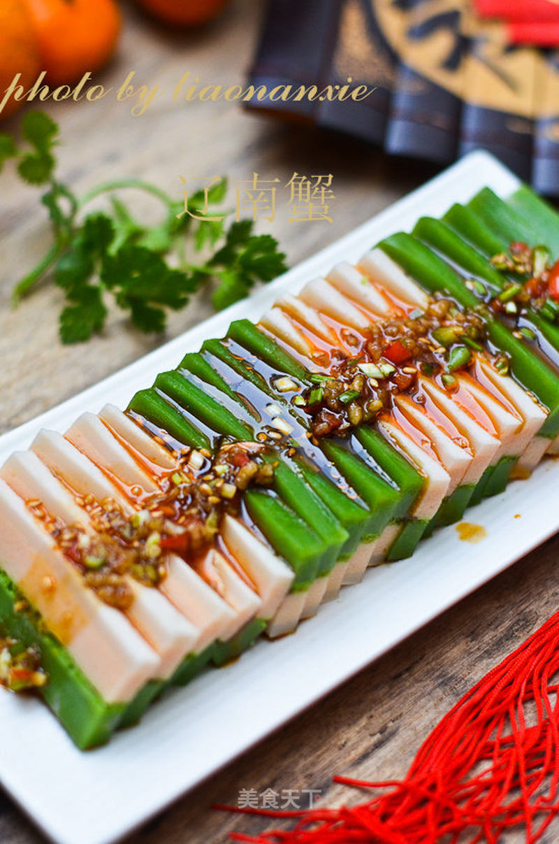 彩色肉皮冻的做法_彩色肉皮冻怎么做_辽南蟹的菜谱_美食天下