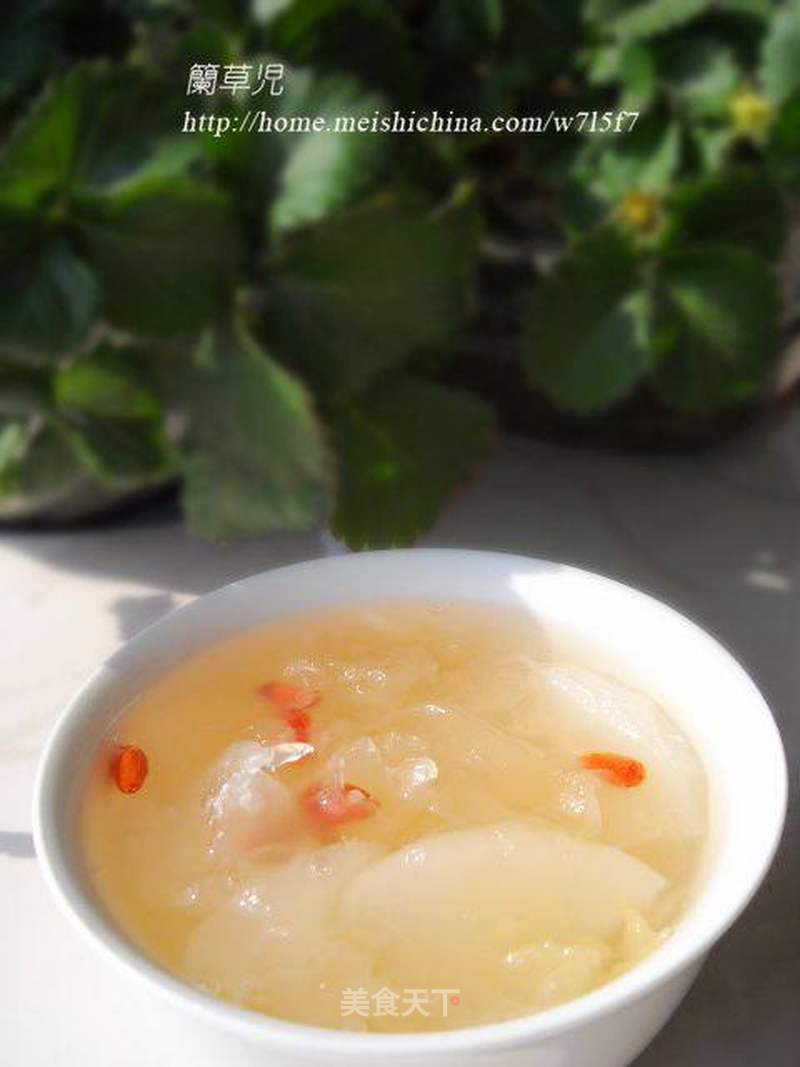 冰糖雪梨炖银耳的做法_冰糖雪梨炖银耳怎么做_菜谱_美食天下