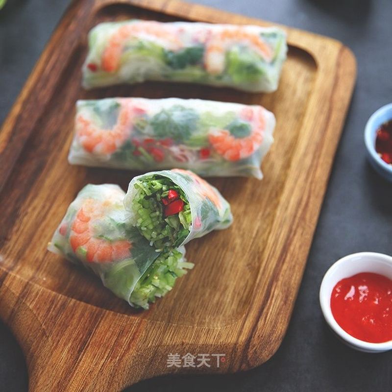 蔬菜海鲜春卷的做法_蔬菜海鲜春卷怎么做_daogrs迪奥格斯的菜谱_美食天下