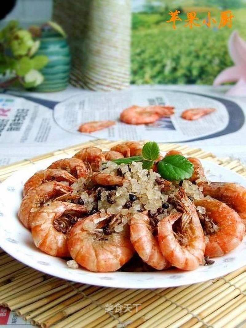 椒盐焗虾的做法_椒盐焗虾怎么做_A苹果小厨的菜谱_美食天下